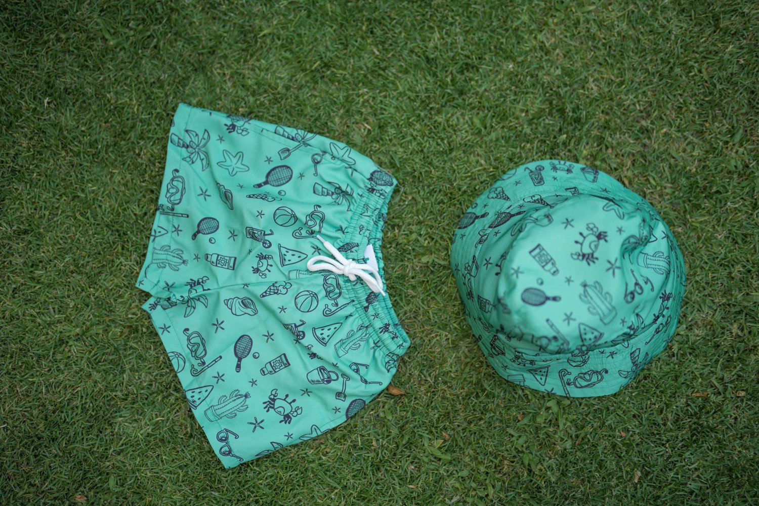 Sea green Bucket Hat