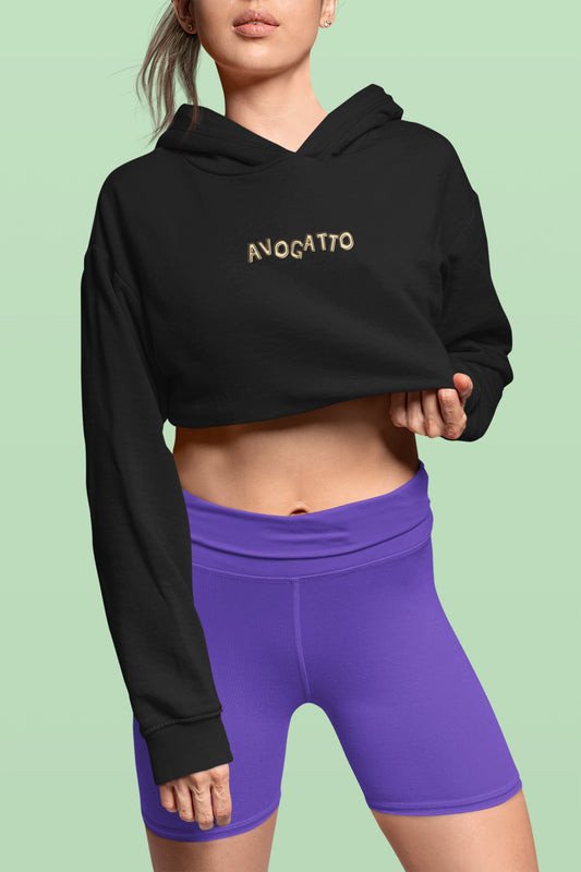 Avogatto - Cropped Oversize Hoodie
