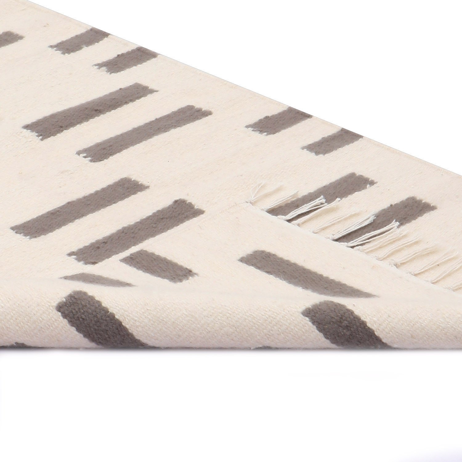 Dot Striped Kilim rug