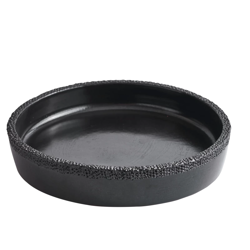 Ashes Oven Serving Plate Black