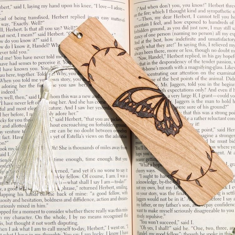 butterfly bookmark