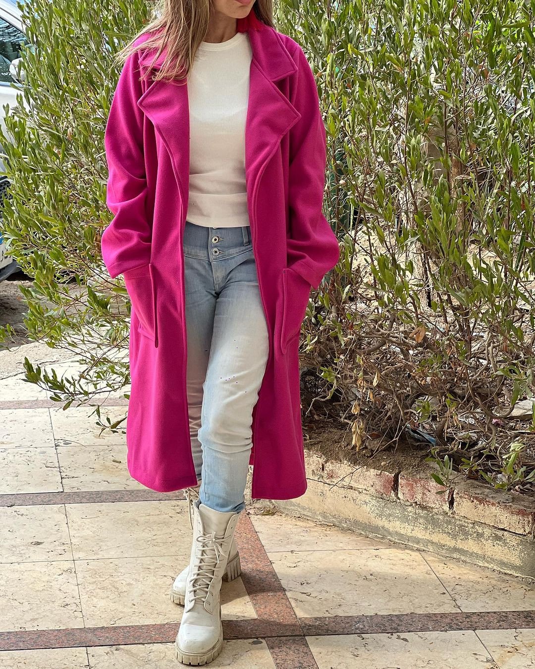 Fuchsia Coat
