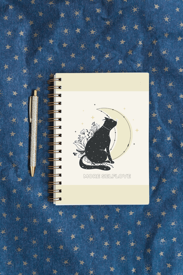 Cat Moon Notebook