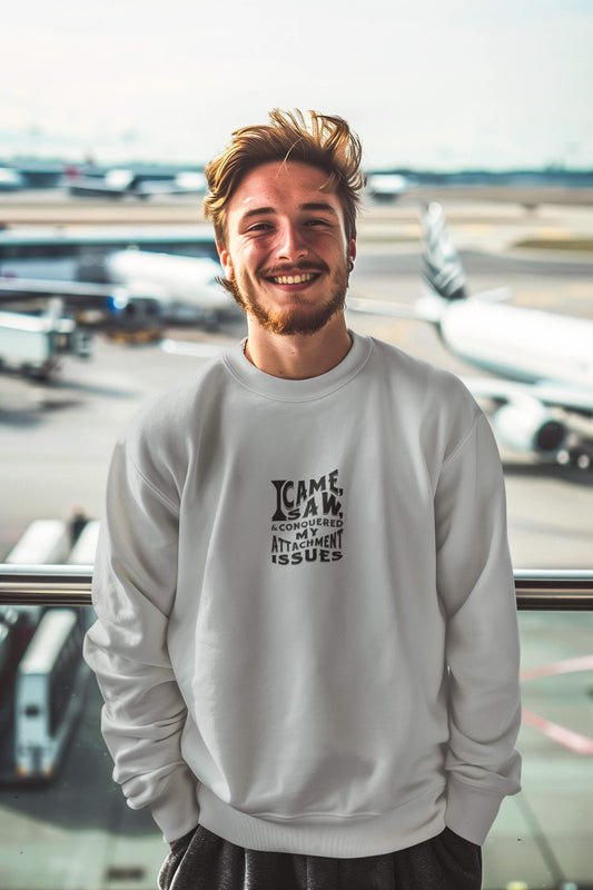 Came, Saw, Conquered - Crewneck oversize jumper