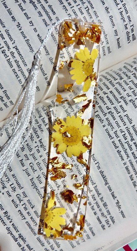 Sun Flowers Bookmark