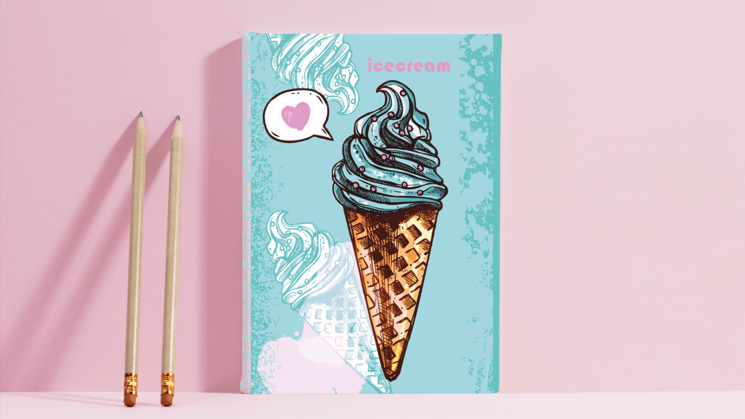 Ice cream Notebook